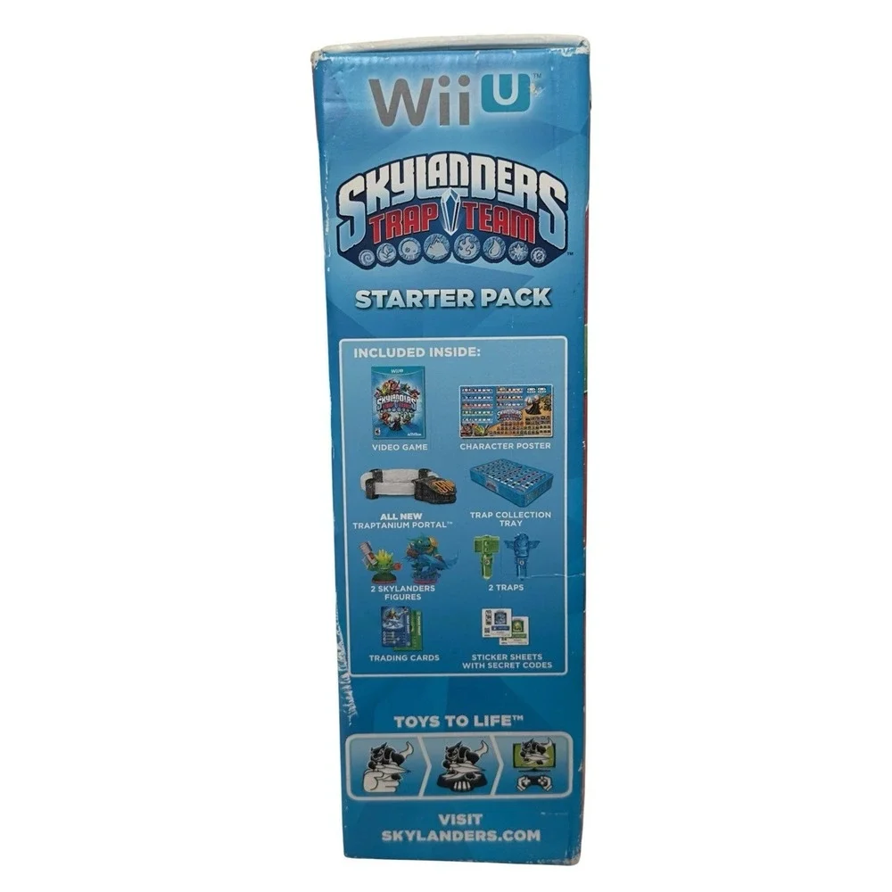 Skylanders Trap Team Starter Pack Nintendo Wii U 2014 New READ